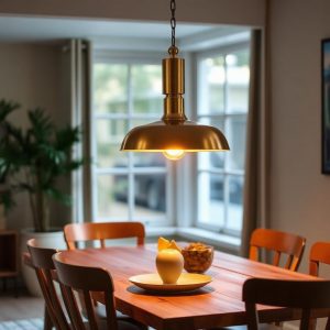 Ember Brass Pendant Lamp